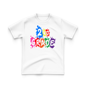 2nd Grade Colorful T-Shirt