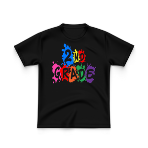 2nd Grade Colorful T-Shirt