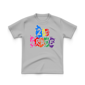 2nd Grade Colorful T-Shirt