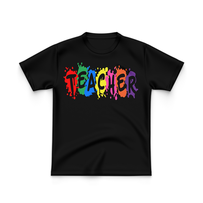 Teacher Colorful T-Shirt